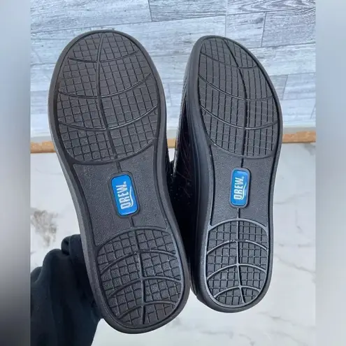 Drew Croc Leather Mary Jane Comfort Shoe Size 9W