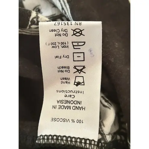 Motel XS Black Mini Skirt – Sun Moon Stars Print – Handmade – Viscose