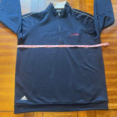 Adidas Climalite 🏀Cleveland Cavaliers Pullover 1/4 Zip M Navy Blue Golf