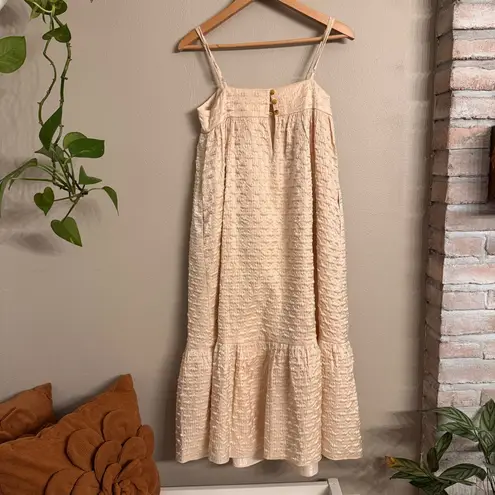 KILA VARGAS X Target Textured Empire Waist Midi Dress Size XS