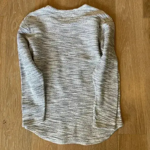 PacSun  Los Angeles Long Sleeve Gray Top Size S Longer‎ Fit Surf Beach Lagenlook