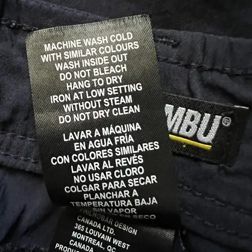 Khombu Cropped Pants Womens Small Outdoors Hiking Fishing Camping Lightweight