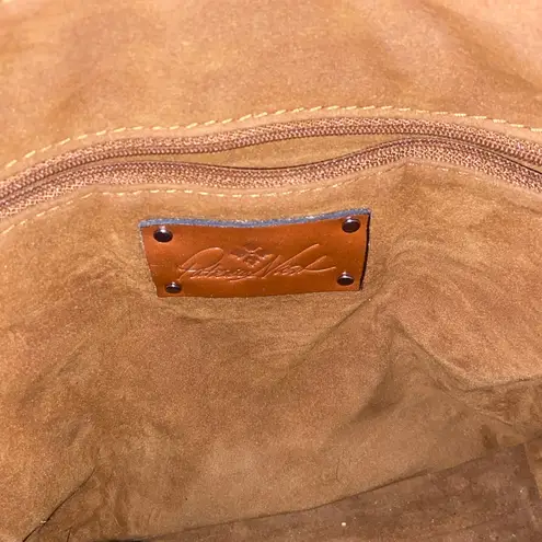 Patricia Nash TROPICAL BIRDS OF PARADISE CROSSBODY Genuine Leather Purse EUC