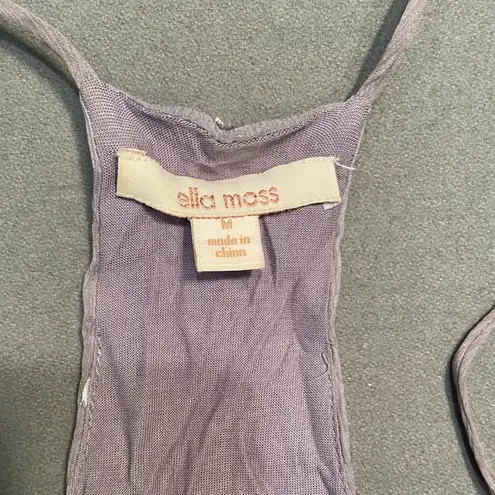 Ella Moss Size Medium, Sparkle Dot Tank, spaghetti straps