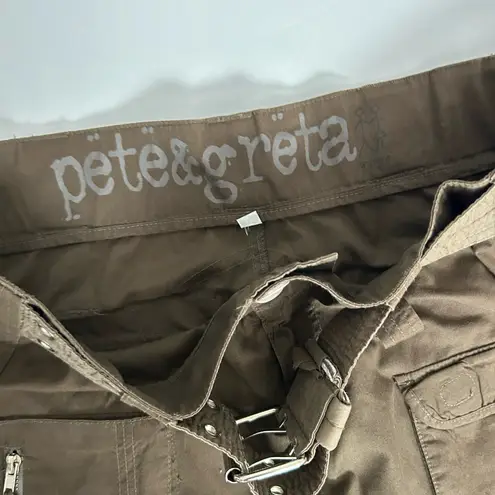 Johnny Was Pete and Greta by Brown Cargo Pants Sz 8