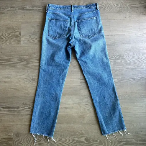 Rag and Bone  Raw Hem Farrah Ankle Cigarette jeans size 27