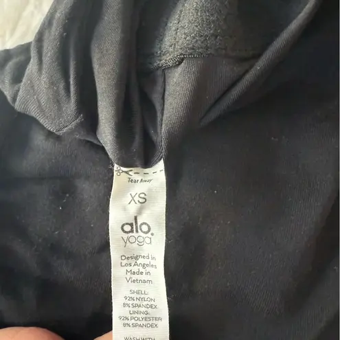 Alo Yoga  V-Neck Black Sports Bra