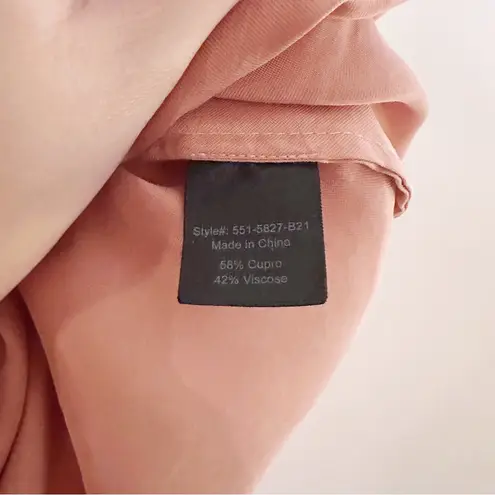 Jenni Kayne Rio Maxi Slip Dress Cupro Dusty Pink