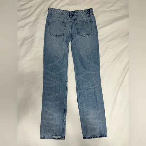 ZARA  jeans with distressing