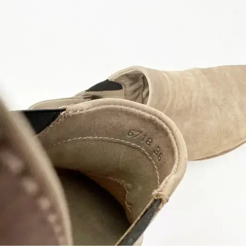 Free People  Womens Size 6/36 Stone Distressed‎ Gray Azalea Ankle Booties