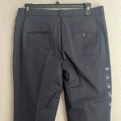 Michael Kors Collection Stretch Cotton Twill Sam Pants in Midnight, NWT, Size 14 Blue