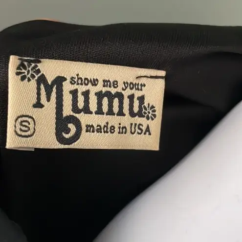 Show Me Your Mumu SMYM  Black Jamie Tunic Top / Dress