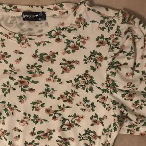 Popular 21 Floral Blouse Top