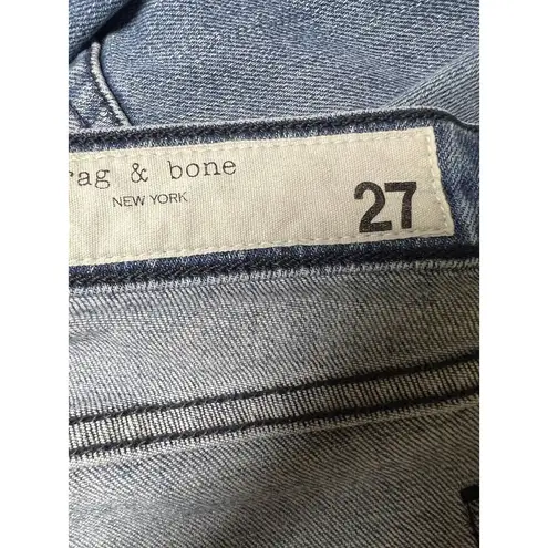 Rag and Bone  Dre Low Rise Slim Boyfriend Jeans Aviation Wash Women’s Size 27