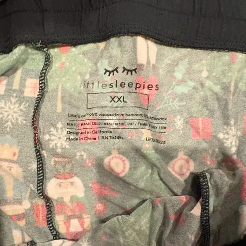 Little Sleepies Adult Nutcracker Pajamas Size XXL