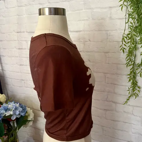 Boutique Brown & Cream Yin Yang Tee