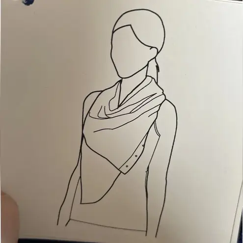 Lululemon  Vinyasa Scarf Luon Light Hyper Stripe Blue Moon