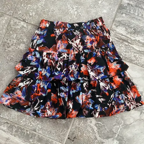 IRO Paris Manae Skirt, Black Multi Size 32 New w/Tag Retail $395