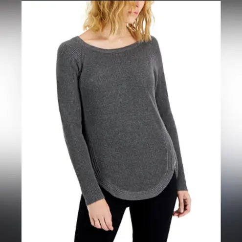 INC International Concepts Blue Sweater with Zipper Details Size undefined