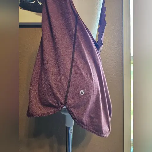 Lululemon   ruby red high low top