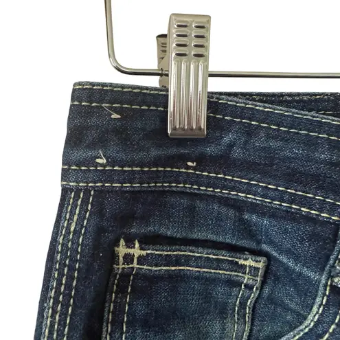 Jordache Y2K Vintage Jeans Straight Leg 80's SZ 11L Dark Wash HEMMED 90'S