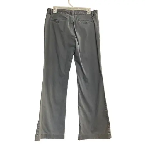 Daisy Fuentes DAISY FEUNTES MODA Women’s Pants Gray Khaki Wide Leg Inseam 29.5