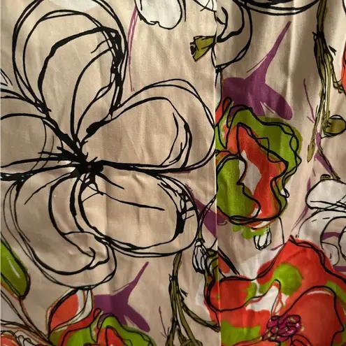 Lane Bryant NWT  Floral Pleated Skirt