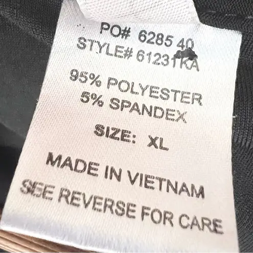 Heart soul Black Sleeveless Keyhole Ruffle Mini Dress Size XL