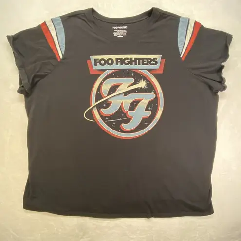 Foo Fighters Tee plus size 6 Band Concert T Shirt Blk w Logo