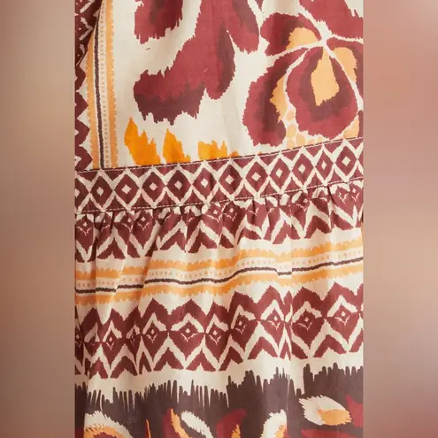 Farm Rio Long Sleeve Button Front Minidress, Small, $260