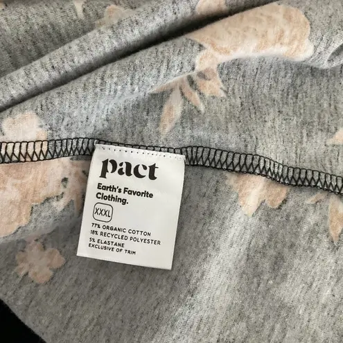 Pact 2 piece set Luxe Jersey Elevated Tank Top + Skirt in Twilight Floral XXXL