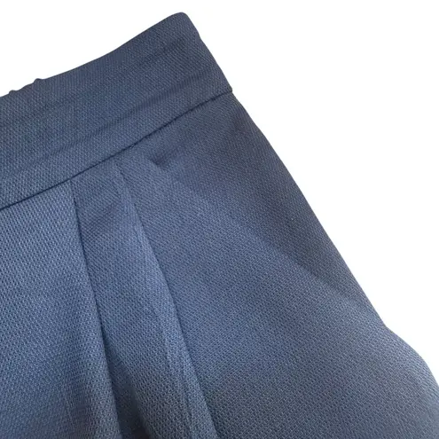 Derek Lam 10 Crosby Size 00 Pleat Crepe Trouser Pants Navy Old Money Aesthetic