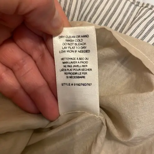 Rebecca Taylor Garden Linen Eyelet Dress in Vanilla