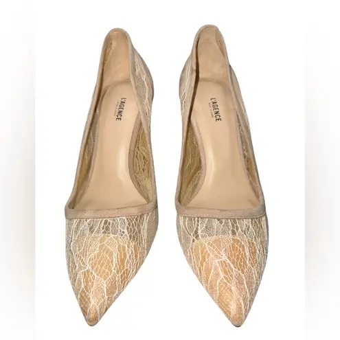 L'Agence L’AGENCE Simone Lace Pumps
