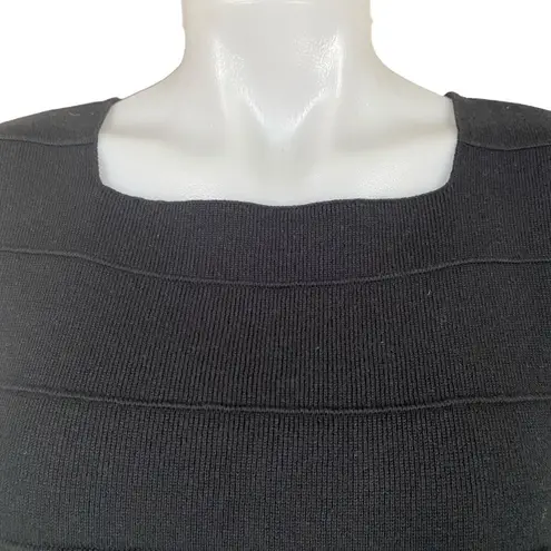 Geoffrey Beene women's XL black stretchy sleeveless casual top spring summer