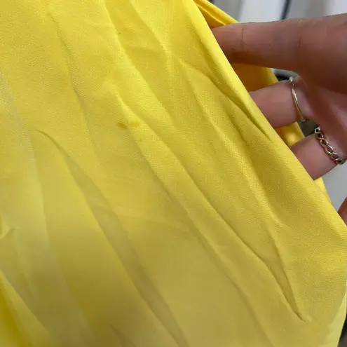 Formal Dress 2 Yellow