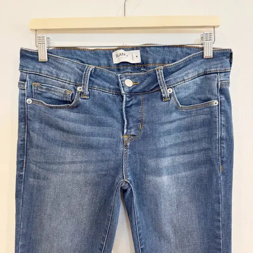 Blanqi Denim Maternity Skinny Jeans Blue Pregnancy Postpartum Office Casual 4 Size undefined