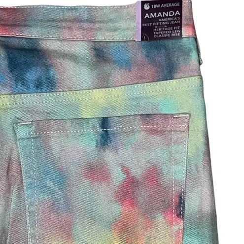 Gloria Vanderbilt NWT Plus Size  Tie Dye Jeans Size 18W