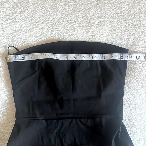Vesper Strapless Bodycon Maxi Dress Black Size 4 $128