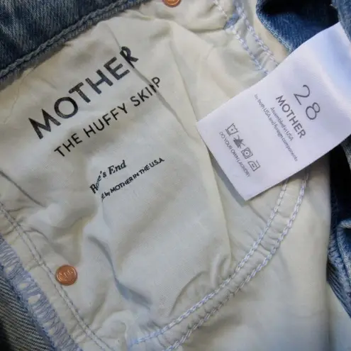 NWT Mother Superior The Huffy Skimp in Rope's End Destroyed Jeans 28