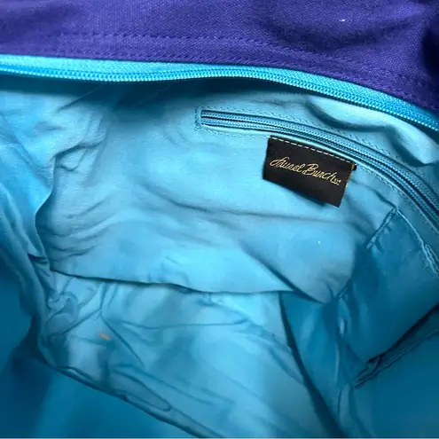 Laurel Burch Artistic Cat Tote Blue