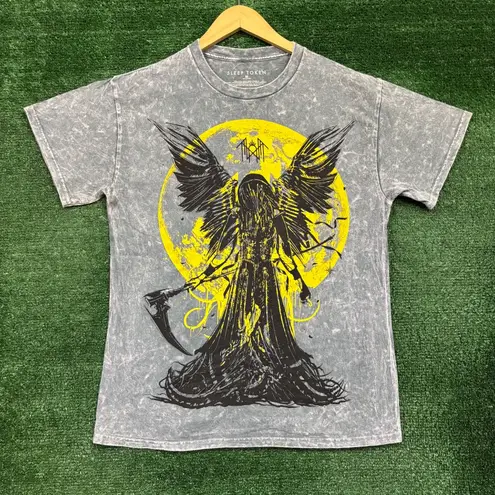 Sleep Token Take Me Back to Eden Rock Band Mineral Wash T-Shirt Medium