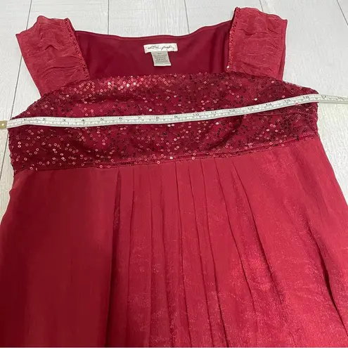 Ultra Pink  Wine Red Sleeveless Mini Dress Size Medium