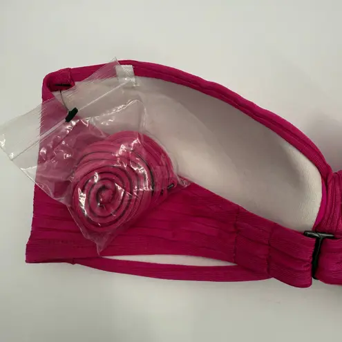 Robin Piccone Neelah Bandeau Bikini Top SZ Extra Small New Removable Straps NWOT