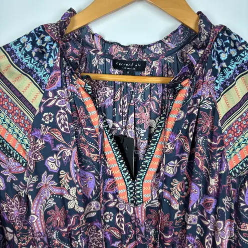 Current Air Alyce Mini Dress Size Small Long Sleeve Boho