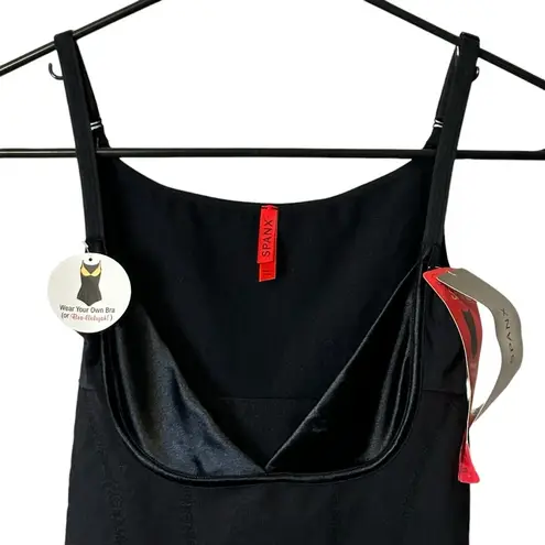 Spanx  Slimmer & Shine Open Bust Bodysuit Black‎ Shape Wear Women’s Large