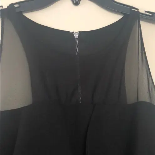 Badgley Mischka Belle Catherine black dress