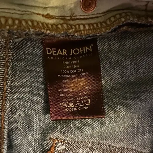 Dear John  straight leg jeans size 27