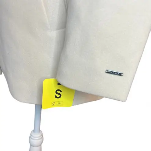 Tahari Ella belted wrap coat tan quiet luxury scandi girl NEW minimalist