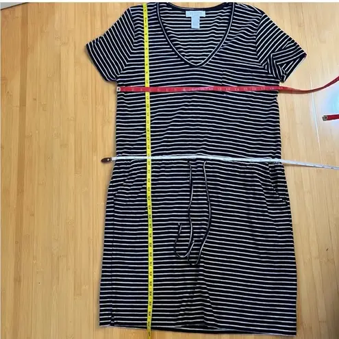 Andrea Jovine Blue & White Striped Dress Weekend by